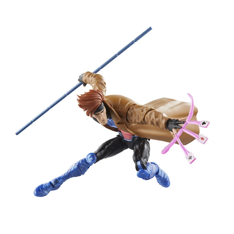 Hasbro Marvel Legends Series X-Men '97, figurine Gambit de 15 cm, figurines Marvels Legends