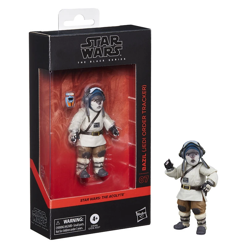 Star Wars The Black Series Bazil (Jedi Order Tracker), figurine de collection Star Wars: The Acolyte à l'échelle 15 cm