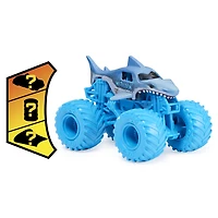 Monster Jam, Monster truck Megalodon officiel, véhicule en métal moulé, échelle 1:64