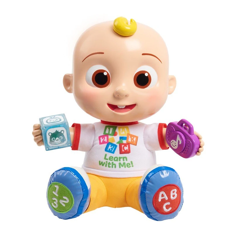 CoComelon Interactive Learning JJ Doll with Lights, Sounds, and Music