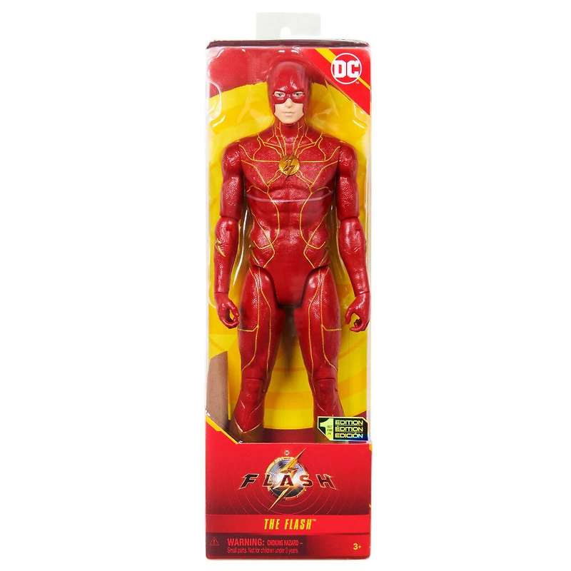 DC Comics, Figurine articulée Flash de 30,5 cm, objets à collectionner du film Flash