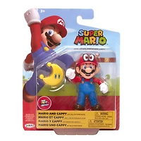 Super Mario 4 "Figures Wave 20 - Mario portant Cappy avec Yellow Power Moon