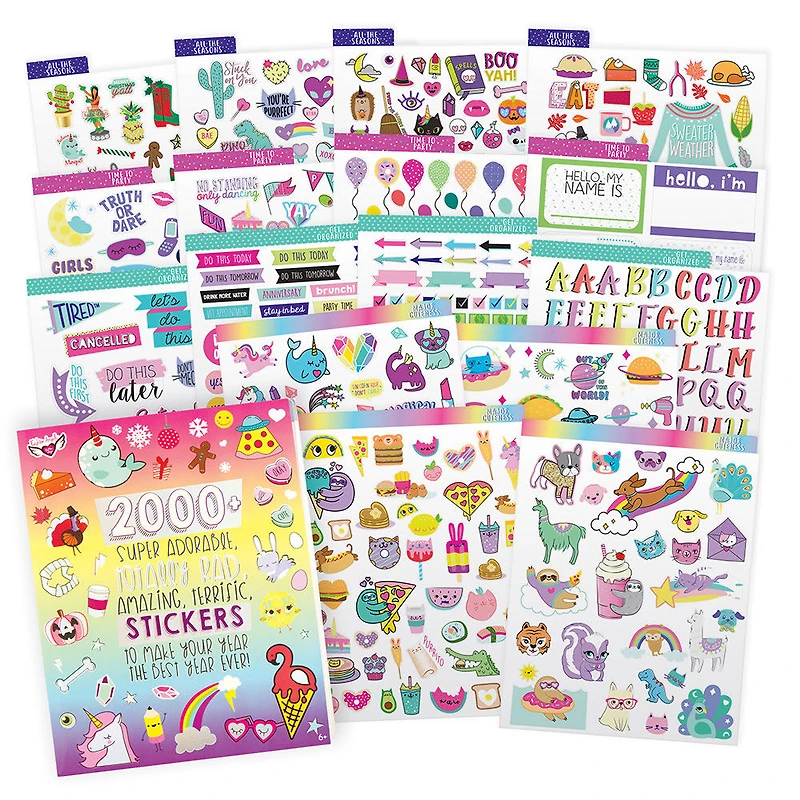 Fashion Angels - 2000+ The Year in Stickers Ultimate Sticker Book - English Edition