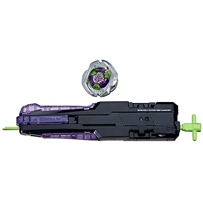 Beyblade X Victory Grip Right-Spin Launcher Set