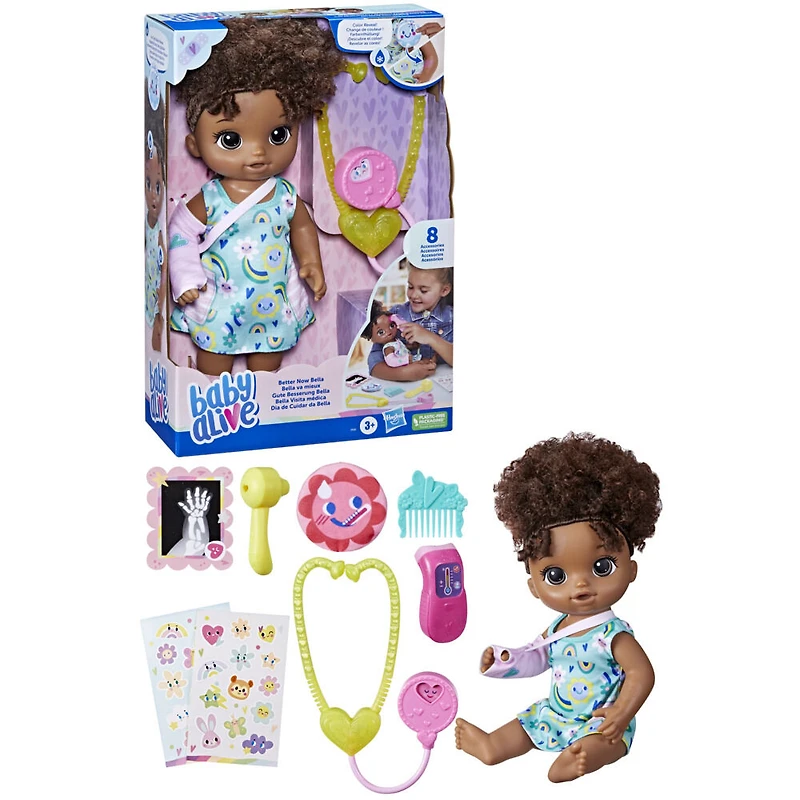 Baby Alive Better Now Bella Baby Doll Doctor Play Set