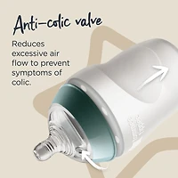 Tommee Tippee Silicone Baby Bottle and Pacifier Set | Closer to Nature Soft Feel Bottles