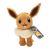 Peluche Pokémon Select 8" - Évoli en velours côtelé