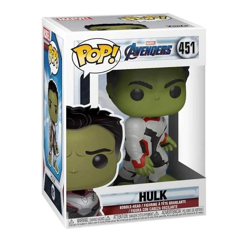 Figurine en vinyle Hulk de Avengers Endgame par Funko POP!.