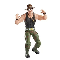 G.I. Joe Classified Series figurine Sgt Slaughter 53 de collection avec de nombreux accessoires et emballage spécial