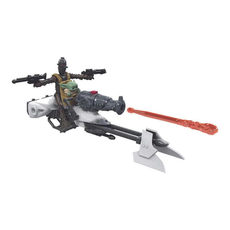 Star Wars Mission Fleet Expedition Class, IG-11, moto speeder, Protéger l'objectif, figurines