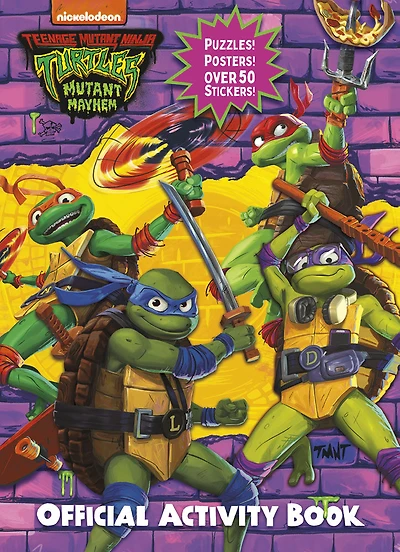 Teenage Mutant Ninja Turtles: Mutant Mayhem: The Official Activity Book - English Edition