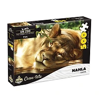 Puzzle Un zoo pas comme les autres - Nahla - 500 pcs - French Edition