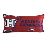 Oreiller de corps LNH Montreal Canadiens (18 "x36")