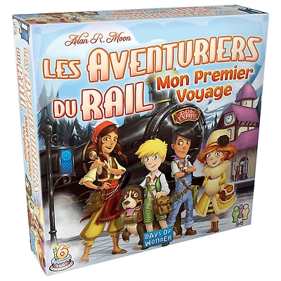 Days Of Wonder - Les Aventuriers Du Rail - Mon Premier Voyage - Europe - Édition française