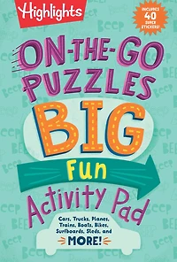On-the-Go Puzzles Big Fun Activity Pad - English Edition