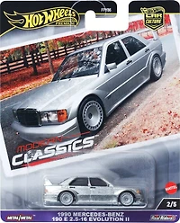Hot Wheels Premium Car Culture Modern Classics Mercedes-Benz 190E 2.5-1.6 1:64 Scale Collectible