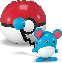 MEGA Pokémon Figurine articulée Marill, 24 pièces