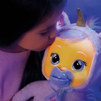 Cry Babies Goodnight Dreamy - Sleepy Time Baby Doll with LED Lights, for Girls and Boys Ages 18M and up