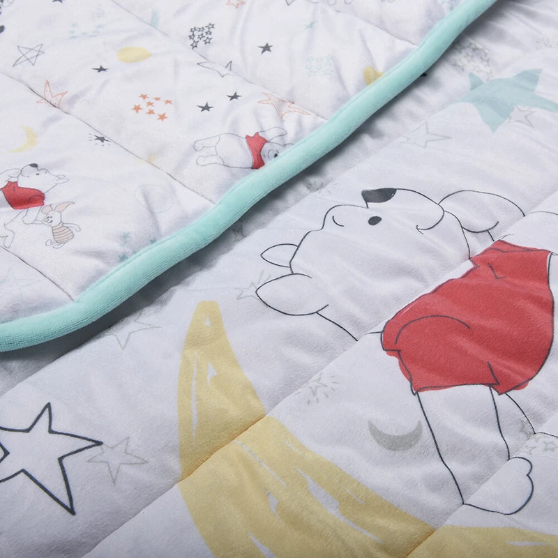 Disney Winnie l'ourson, regarde les étoiles, édredon matelassé