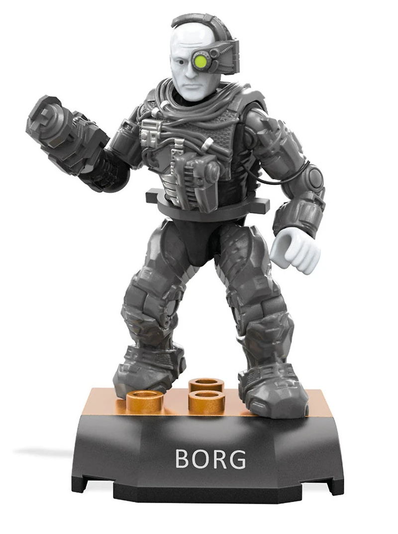 Mega Construx - Héros - Figurine à assembler - Star Trek - Drone Borg