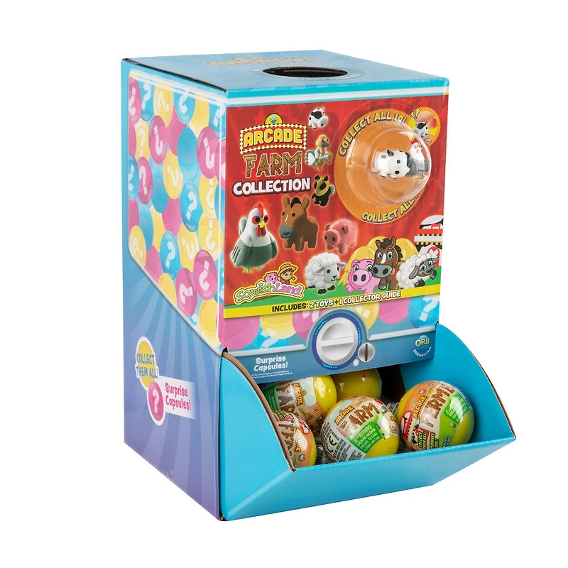 Collection ORB Arcade Squish Farm - Les styles et les couleurs peuvent varier