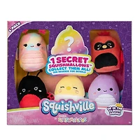 Squishville mini Squishmallow, paquet de 6 - Escouade dans les nuages