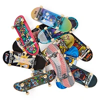 Tech Deck, Coffret de 4 fingerboards Ultra DLX, Skateboards Finessse, Mini skateboards personnalisables à collectionner