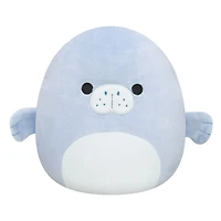 Squishmallow 12" - Maeve le Lamantin Bleu