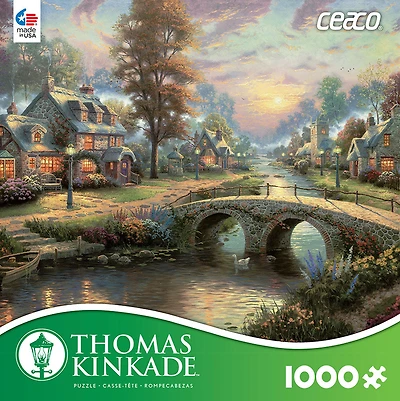 Ceaco - Thomas Kinkade - Casse-Tête 1000 Piece - Coucher De Soleil