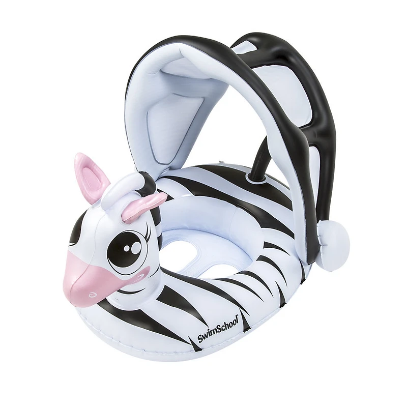 Mon zèbre avec ombrelle amovible