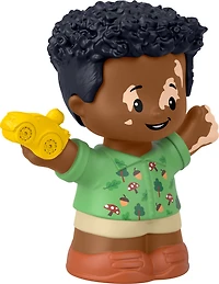 Fisher-Price Little People Boy avec une figurine de voiture pour les tout-petits et les enfants d'âge préscolaire