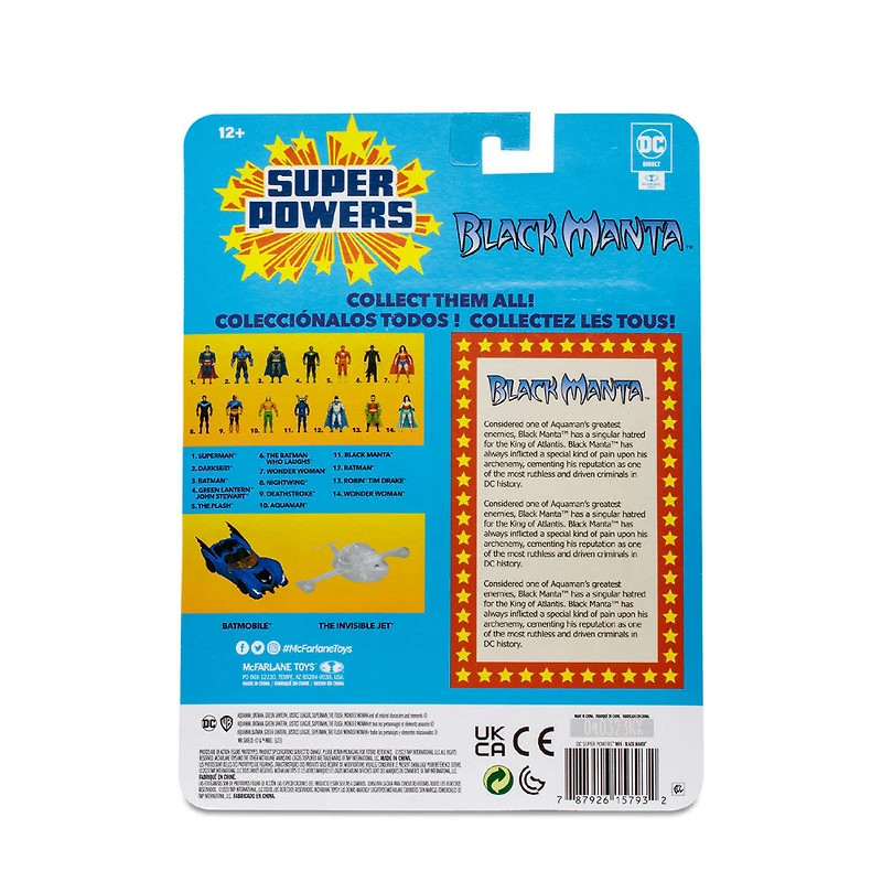Figurine 4"DC Super Powers - Black Manta