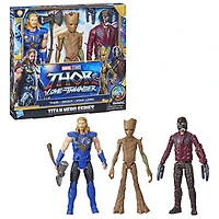 Marvel Avengers Titan Hero Series Thor Groot Star-Lord Toys, 12-Inch-Scale Thor: Love and Thunder Figure