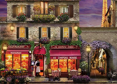 Eurographics Puzzle Red Hat Paris 1000 Piece