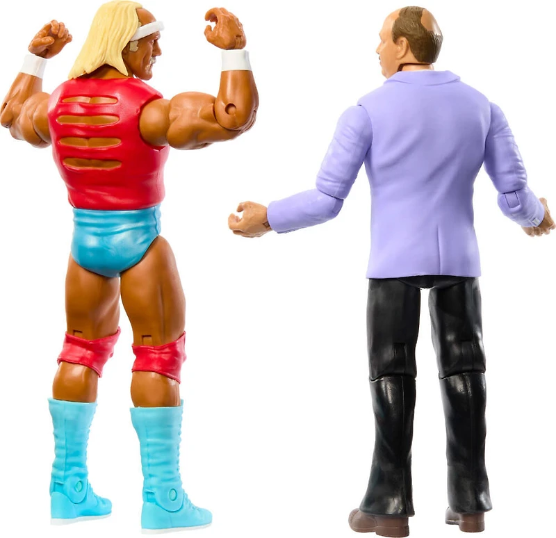 WWE Main Event Showdown Coffret Hulk Hogan et Mean Gene Okerlund