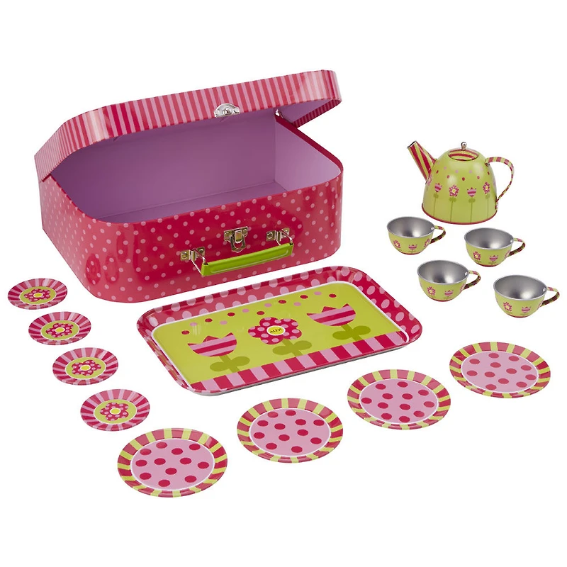ALEX - Pretend Tin Tea Set