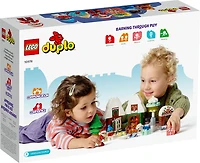 LEGO DUPLO La maison en pain d'épices du père Noël 10976 Jouet de construction (50 pièces)