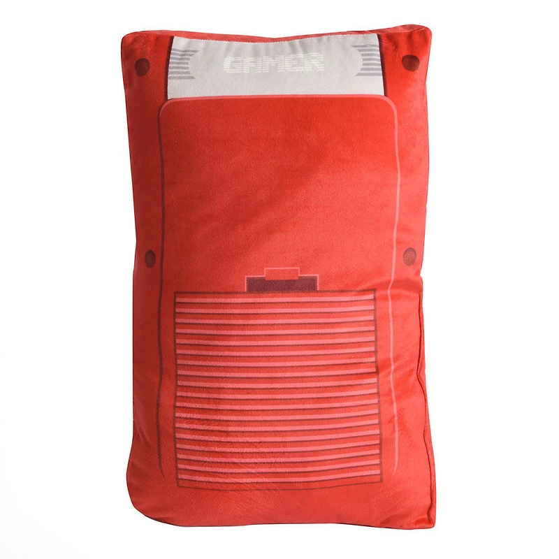 Controller Pillow, Play Again, 10" x 22"