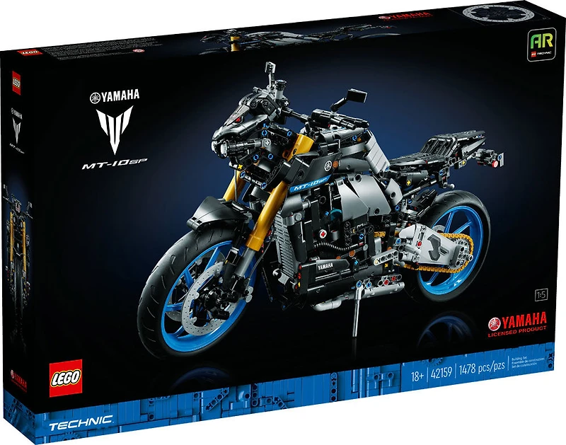 LEGO Technic Yamaha MT-10 SP 42159 Ensemble de construction pour adultes (1478 pièces)