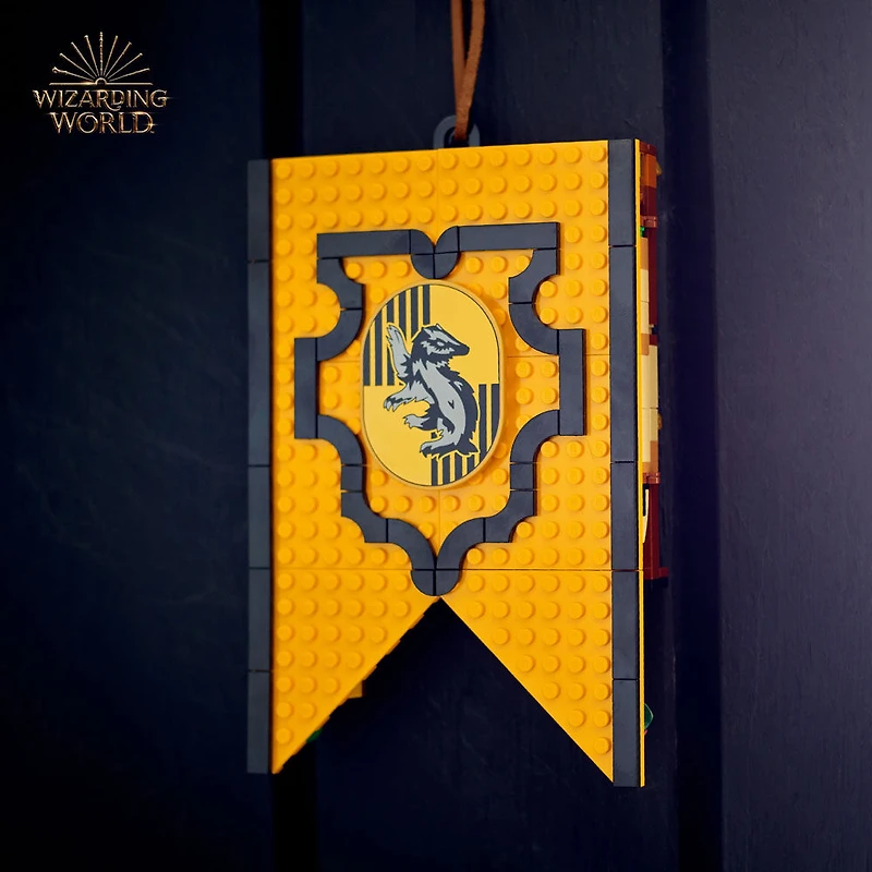 LEGO Harry Potter La bannière de la maison Poufsouffle 76412 Ensemble de jeu de construction (313 pièces)