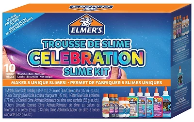 Elmers's Celebration Slime DIY