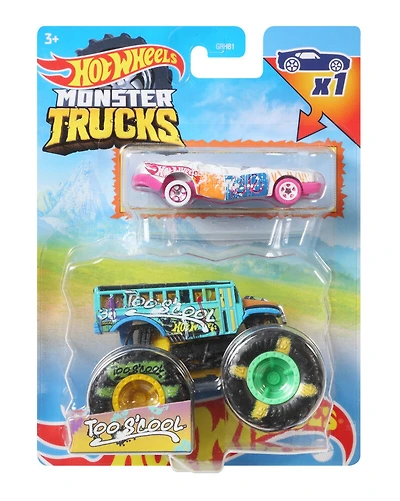 Hot Wheels Monster Trucks Vehicle 2-Pack