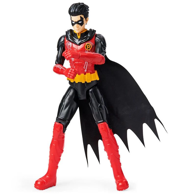 Batman, Figurine articulée Robin 30,5 cm (costume rouge et noir)