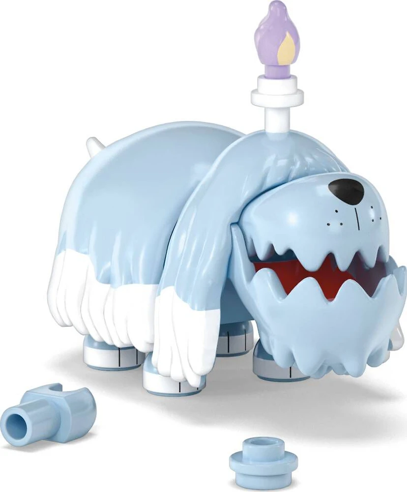 MEGA Pokémon Greavard Building Toy Kit, Poseable Action Figure (28 Pieces) for Kids