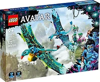 LEGO Avatar Jake and Neytiri's First Banshee Flight 75572 Building Toy Set (572 Pcs)