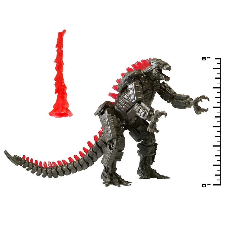 Godzilla x Kong - Figurine de 6 pouces - Combattre Mechagodzilla avec le cri de proton
