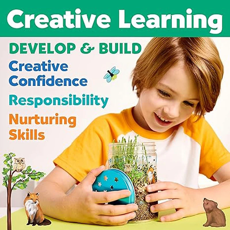 Creativity For Kids Grow N' Glow Terrarium