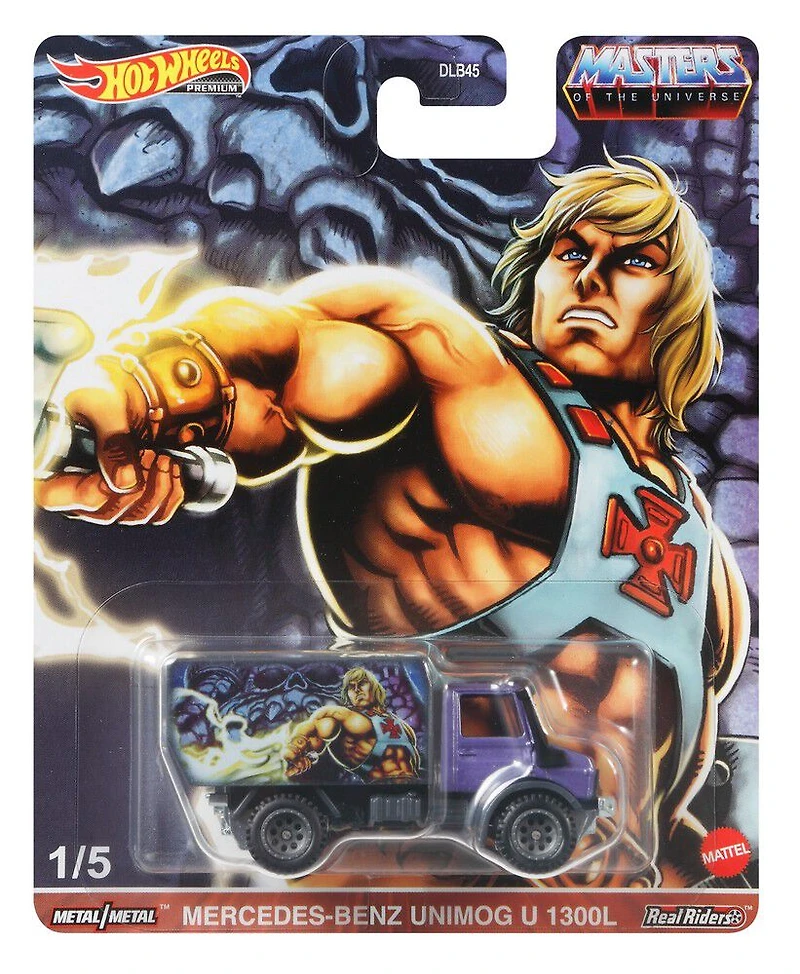 Hot Wheels Pop Culture 1:64 Scale MOTU Merceded-Benz Unimog U 1300L
