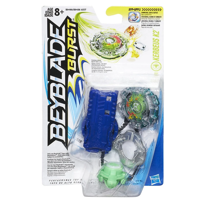 Beyblade Burst - Kit de départ Kerbeus K2.