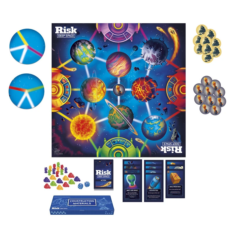 Risk Deep Space Strategy Board Game - English Edition - R Exclusive